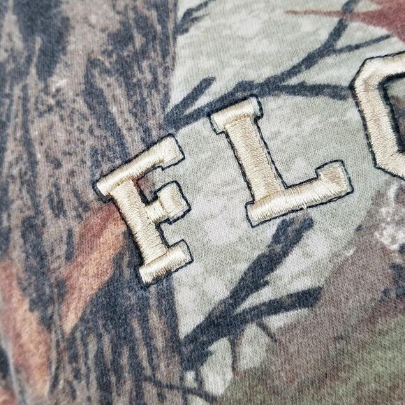 Florida Gators Shirt Mens XL NCAA Football Camo Allover Long Sleeve Embroidered - Picture 4 of 16